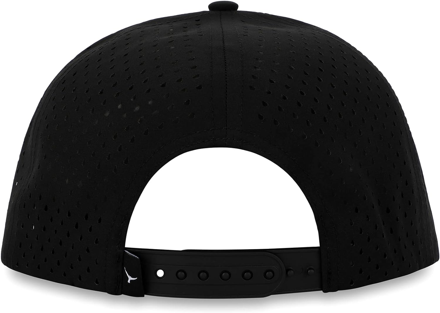 Salt Mafia 7-Panel Flat Brim Water-Resistant Performance Snap Back Hat - Image 6
